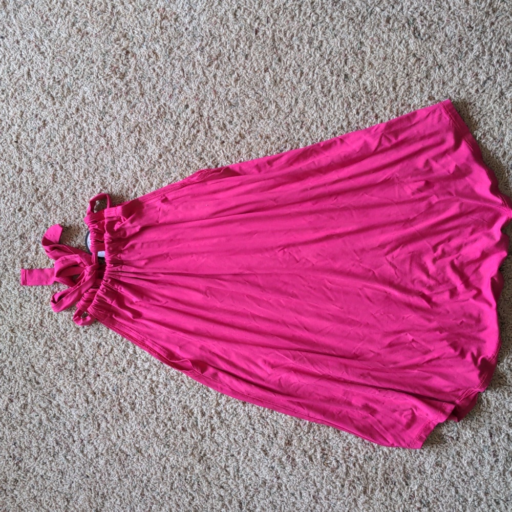 Pink Reborn J halter tank, size M